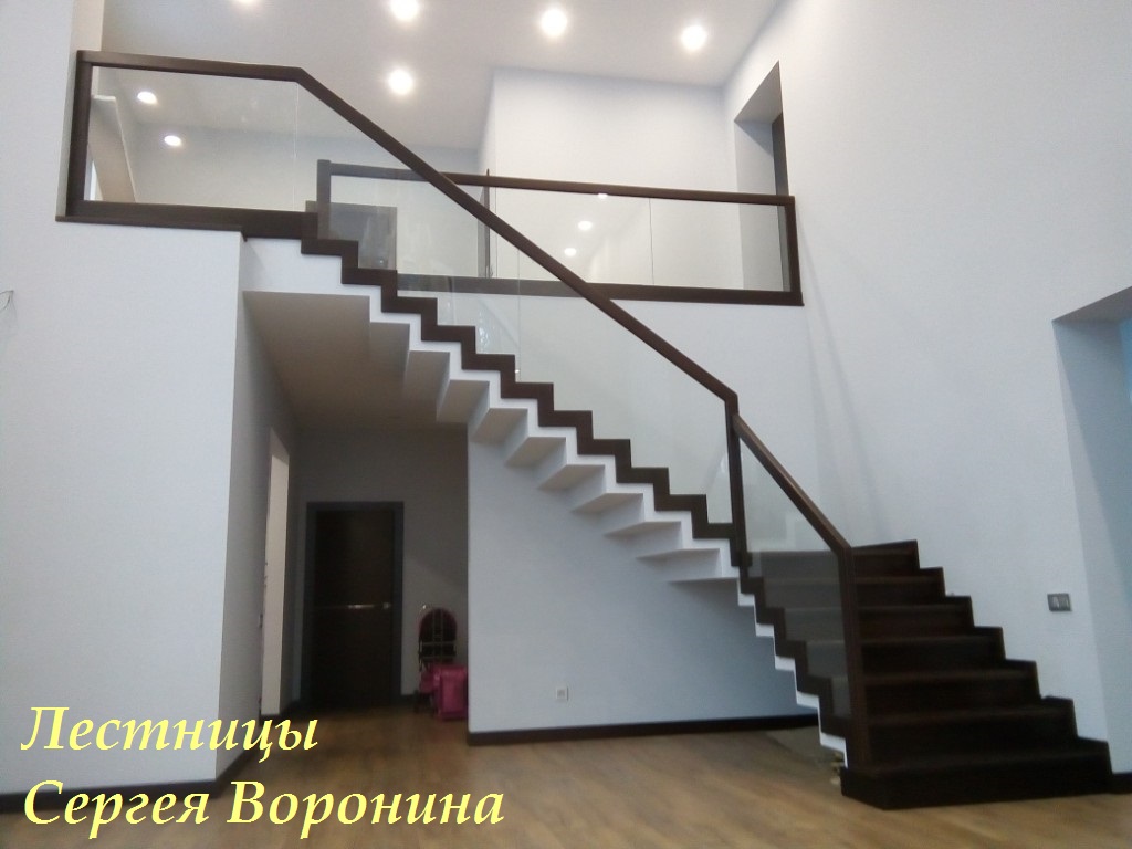 Лестница для дома в Истре на второй этаж - Готова! Сергей Воронин и друзья, 2018