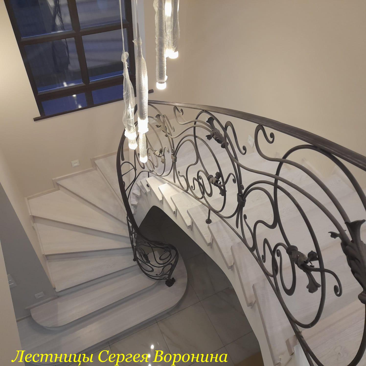 Межэтажные Лестницы Сергея Воронина, Воронеж - Лестница дома