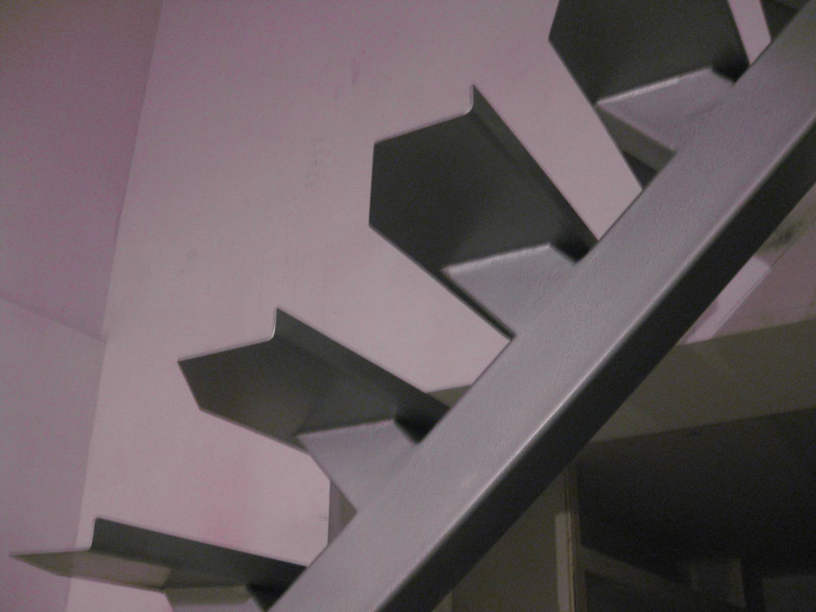 Воронеж. Изготовление лестницы второго этажа дома металлической